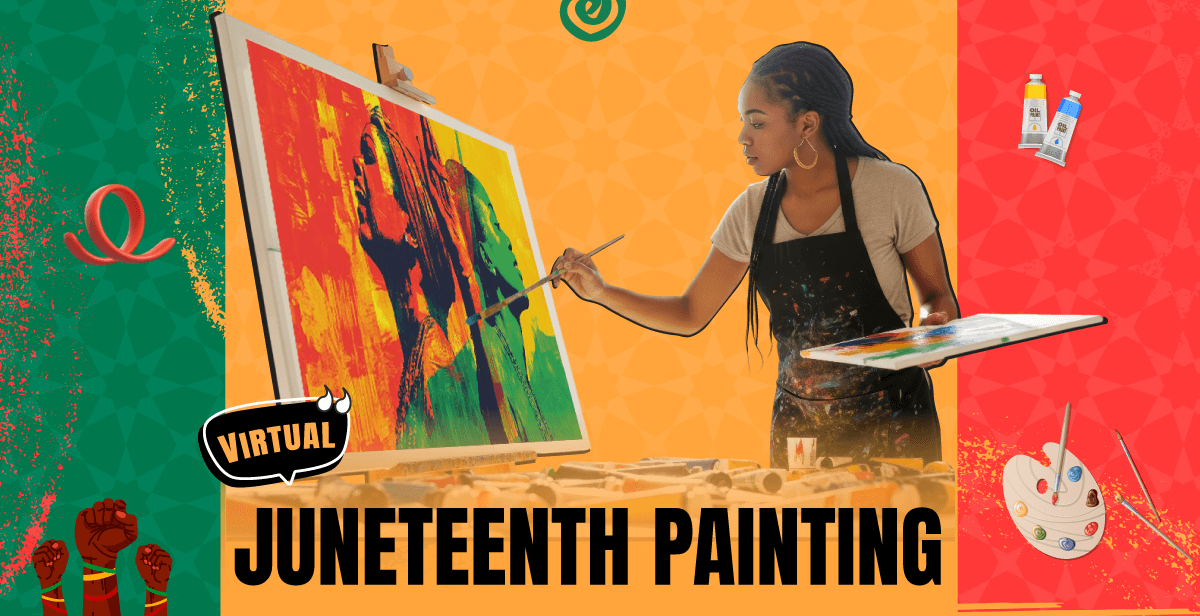 Virtual Juneteenth Painting
