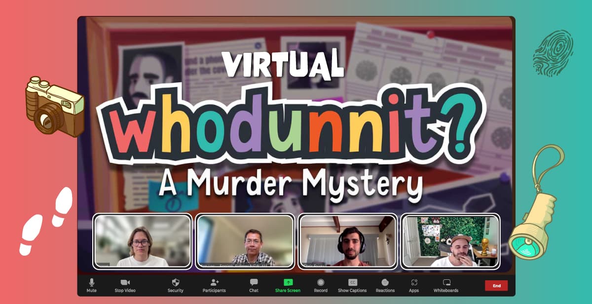 Virtual Whodunnit Murder Mystery Escape Room