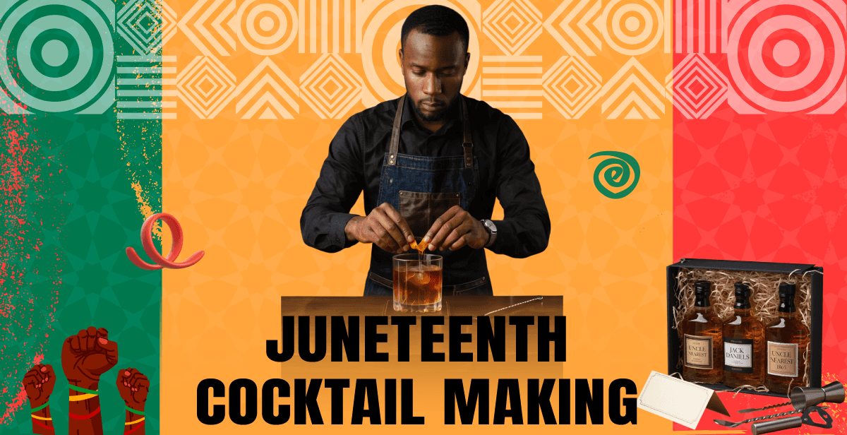 Virtual Juneteenth Cocktail Making – Pour with Purpose!