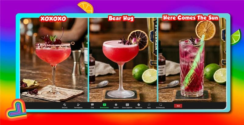 Virtual Pride Cocktail Making – Let’s Raise the Bar!