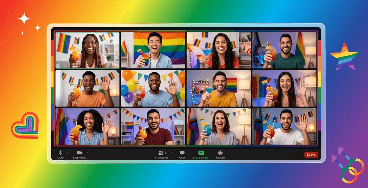 Virtual Pride Cocktail Making – Let’s Raise the Bar!