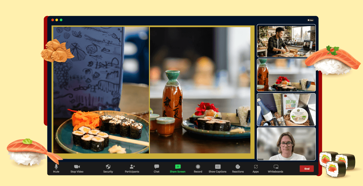 Virtual Vegan Sushi Experience – Roll into Flavor!
