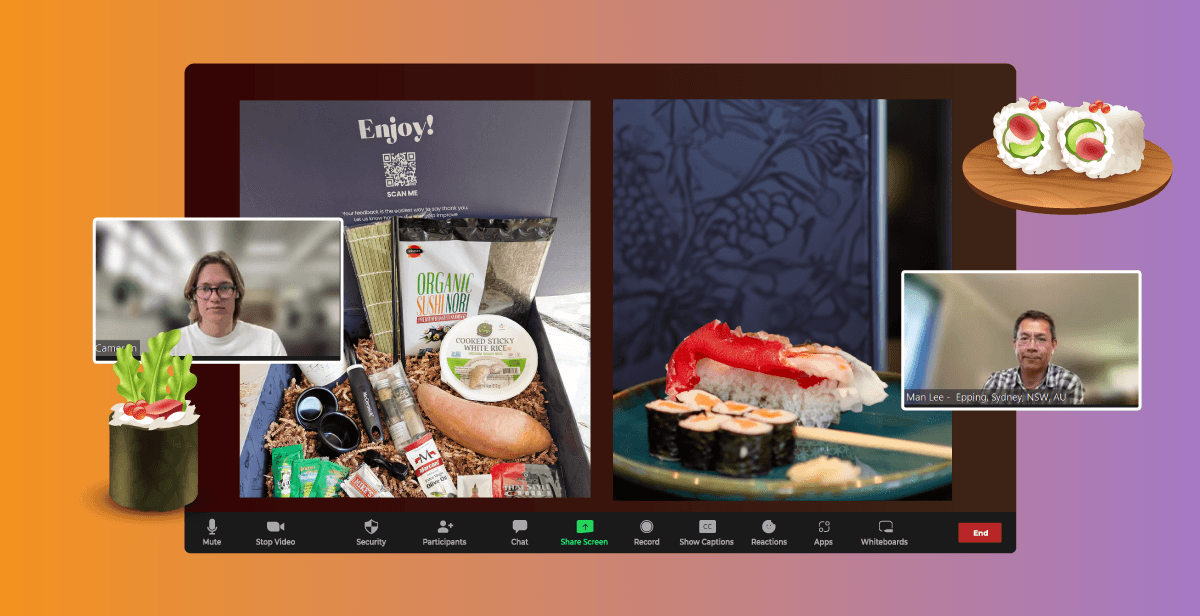 Virtual Vegan Sushi Experience – Roll into Flavor!