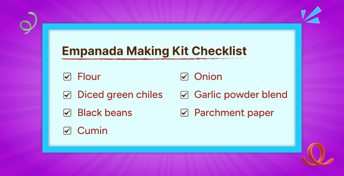 Virtual Empanada Making Class – Fold, Fill & Feast