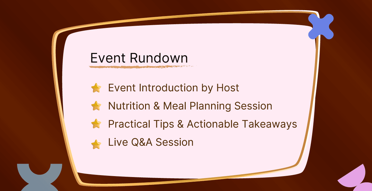 Virtual Meal Planning 101 Workshop