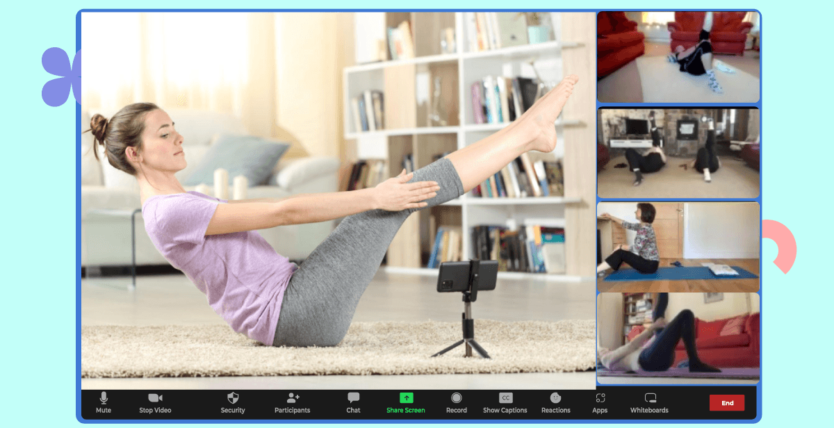 Virtual Pilates Class