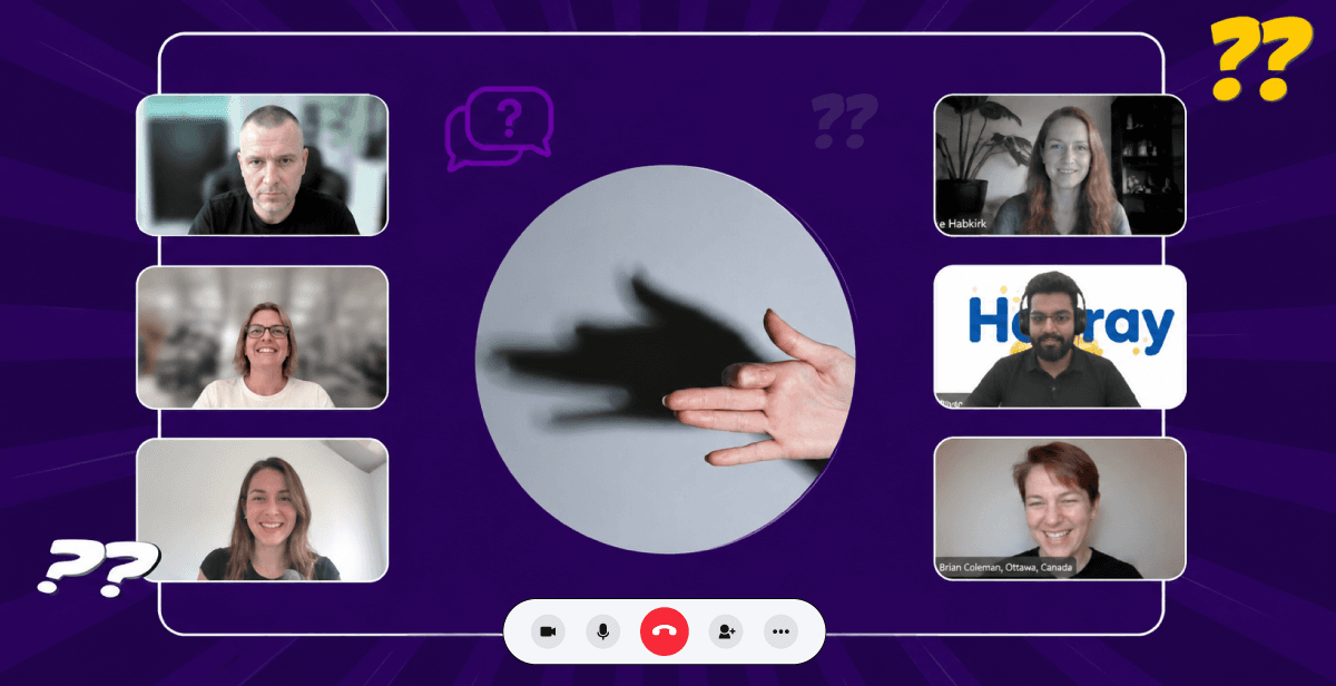 Virtual Hand Shadow Puppet Class