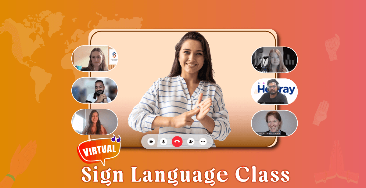 Virtual American Sign Language Class