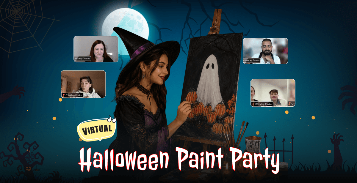 Virtual Halloween Paint Party