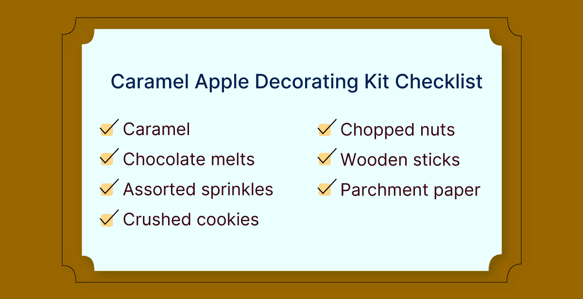 Virtual Caramel Apple Decorating