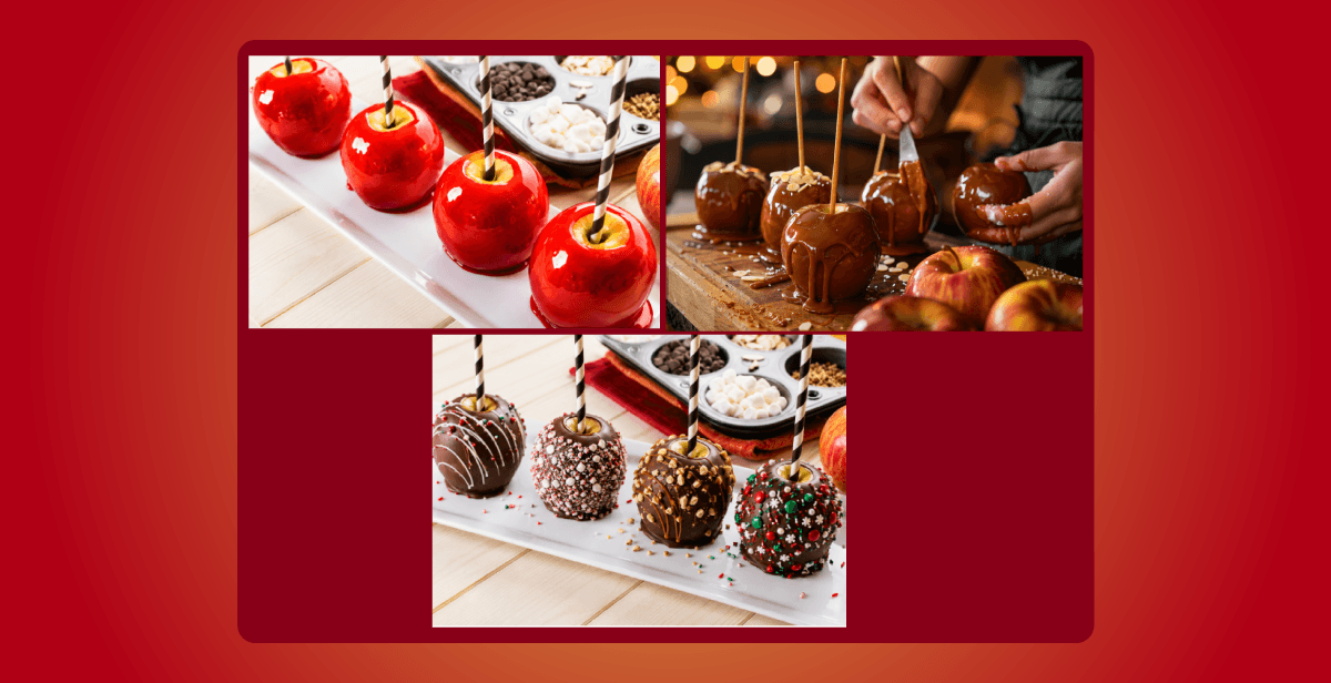 Virtual Caramel Apple Decorating