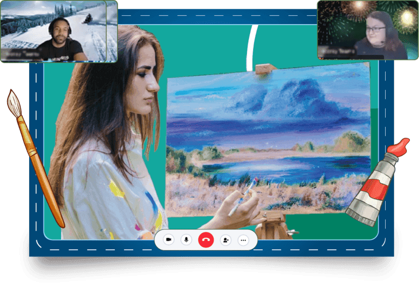 Virtual Nature Painting Class Virtual Nature Painting Class