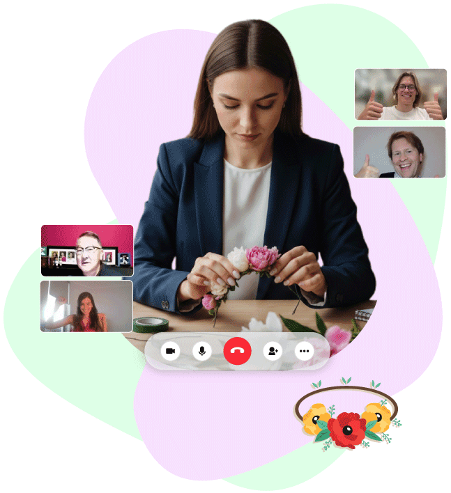 Frida Kahlo Floral Headband Making Frida Kahlo Floral Headband Making