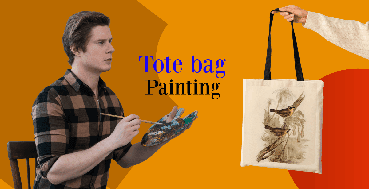 Virtual Paint a Tote Bag Class