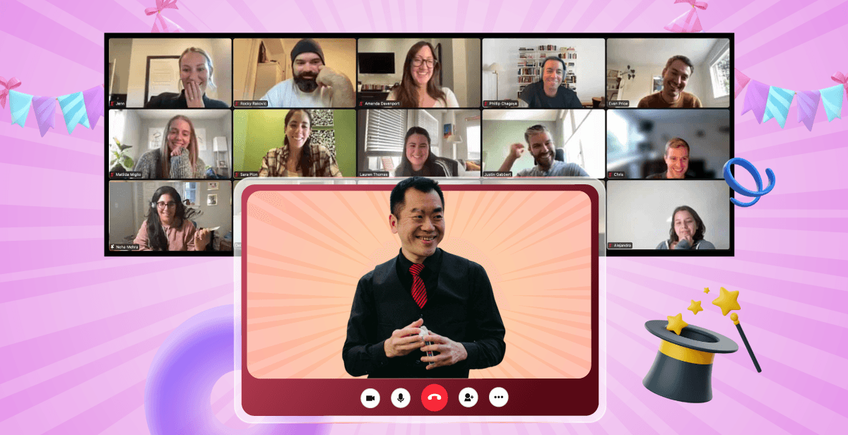 A Magical Team Building: Show, Lesson & Laughter