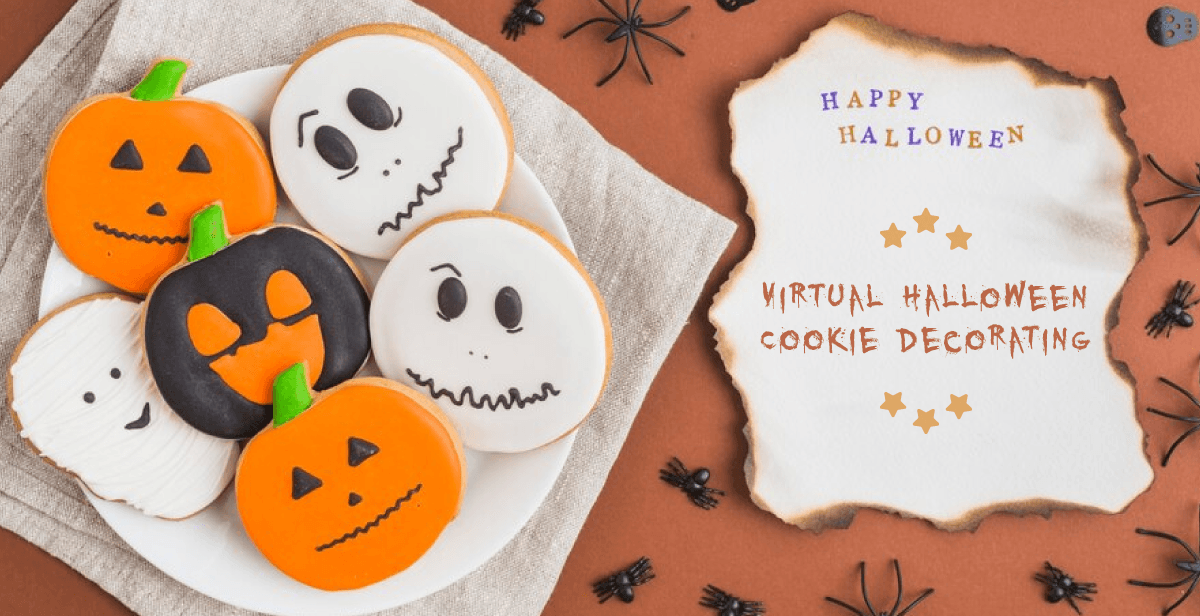 Virtual Halloween Cookie Decorating