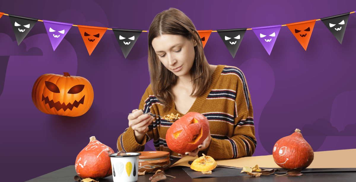 Virtual Halloween Pumpkin Decorating