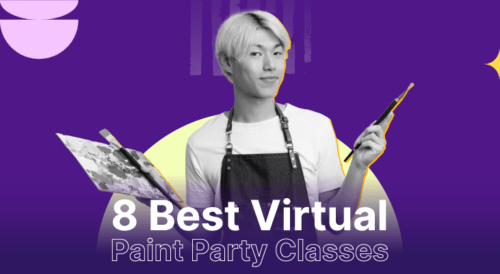 8 Best Virtual Paint Party Classes to Inspire Team Creativity