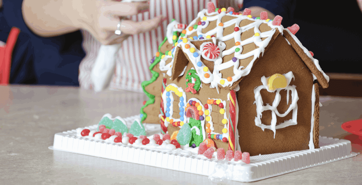 Virtual Gingerbread House Decorating