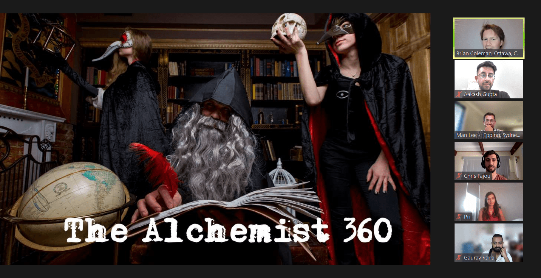 Virtual Escape Room – The Alchemist