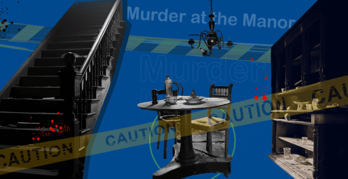 Virtual Murder Mystery- Murder at the Manor