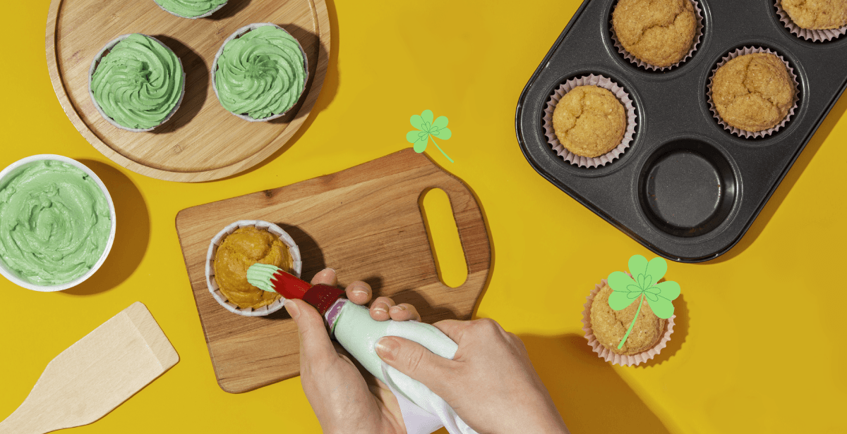 Virtual St. Patrick’s Cupcake Decorating Class