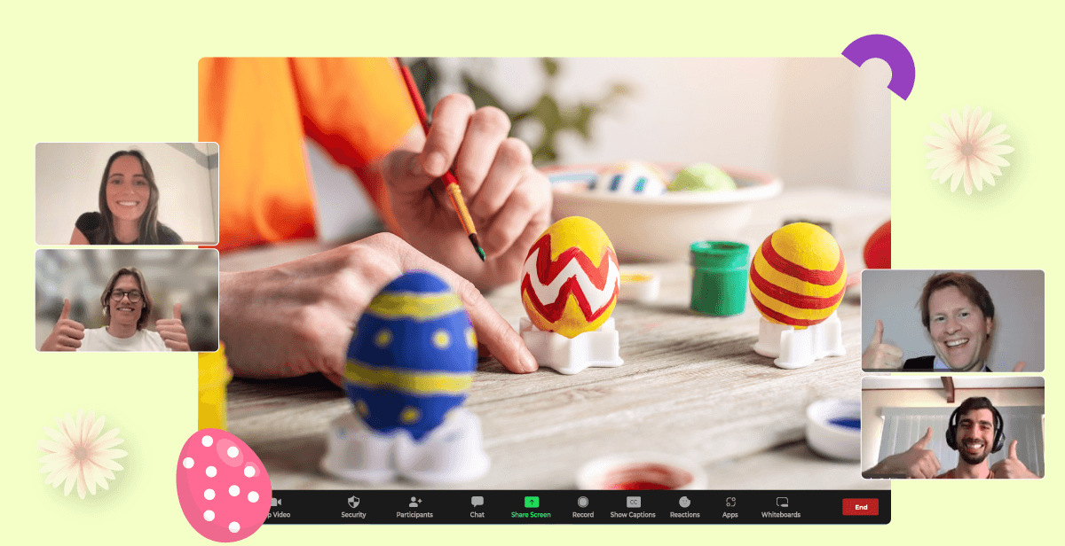 Virtual Easter Egg Decorating Class