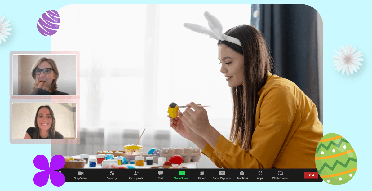 Virtual Easter Egg Decorating Class