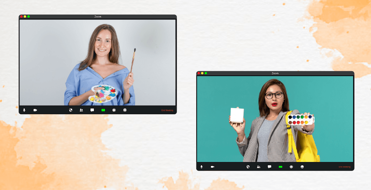 Virtual Holiday Watercolor Paint Party