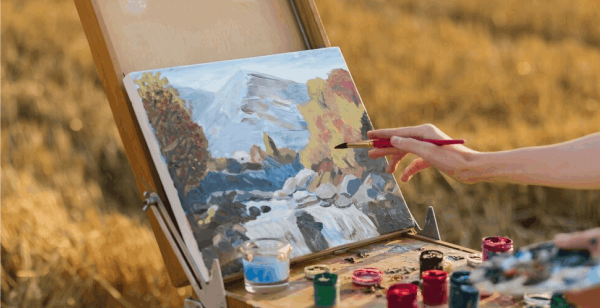 Virtual Holiday Canvas Paint Party