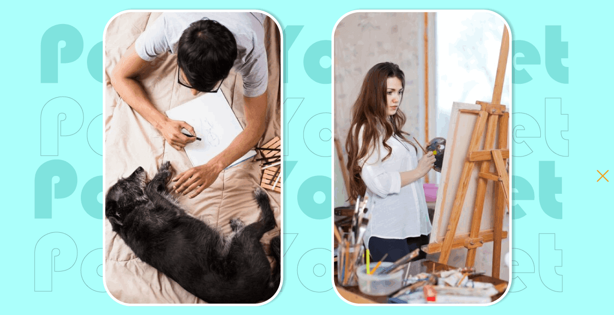 Virtual “Paint Your Pet” Party