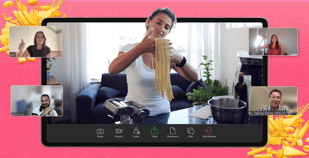 Virtual Pasta Cooking Class
