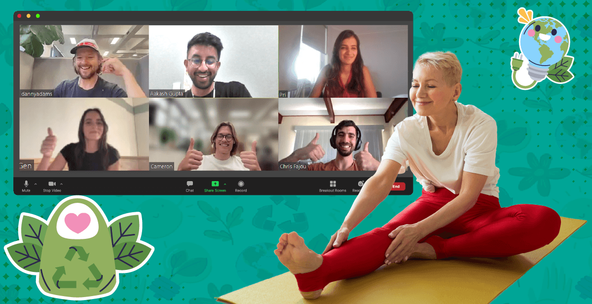 Virtual Yoga for Earth Day