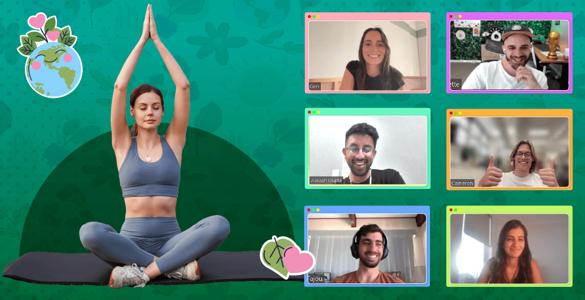 Virtual Yoga for Earth Day