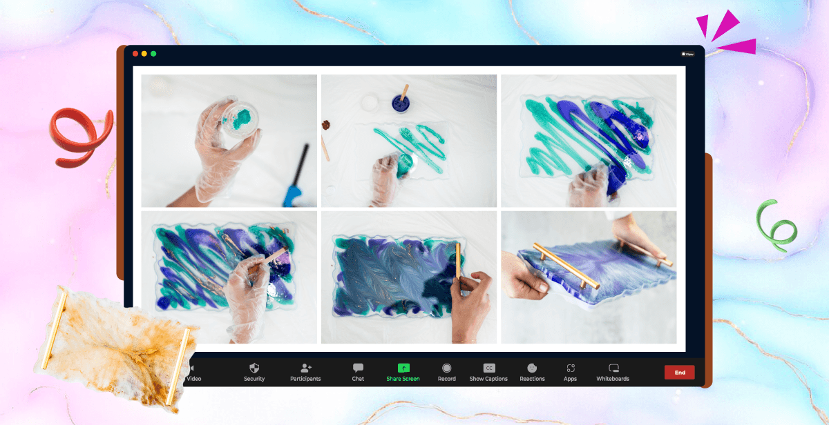 Virtual Resin Serving Tray Workshop