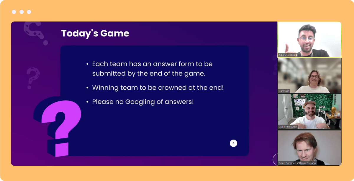 Virtual Employee Appreciation Day Trivia