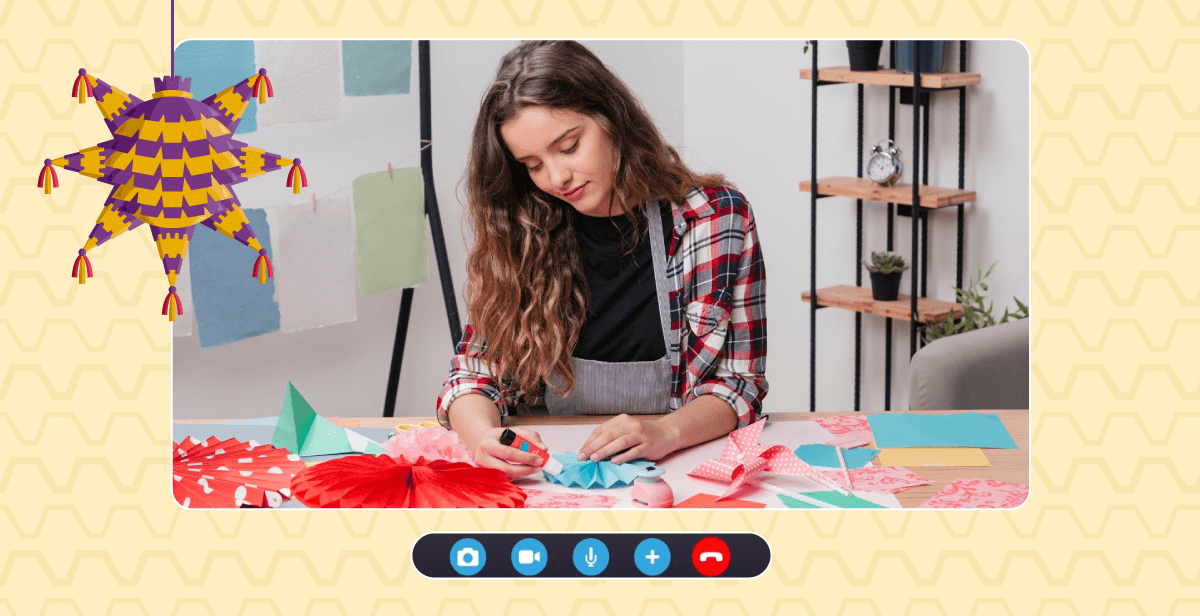 Virtual Piñata Making Class