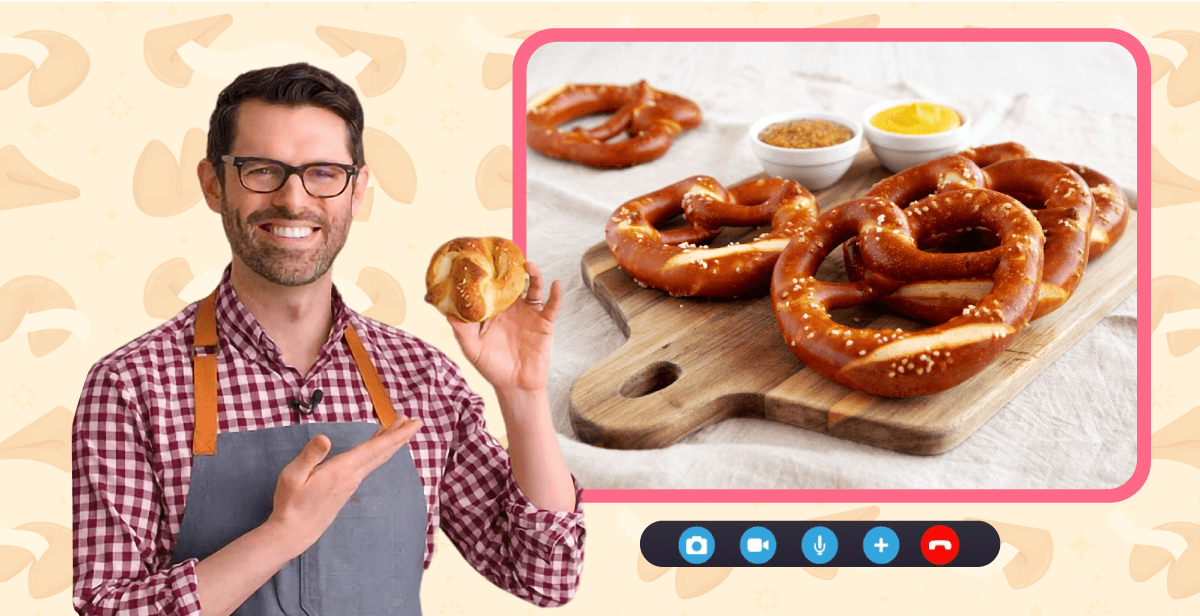 Virtual Pretzel Making Class
