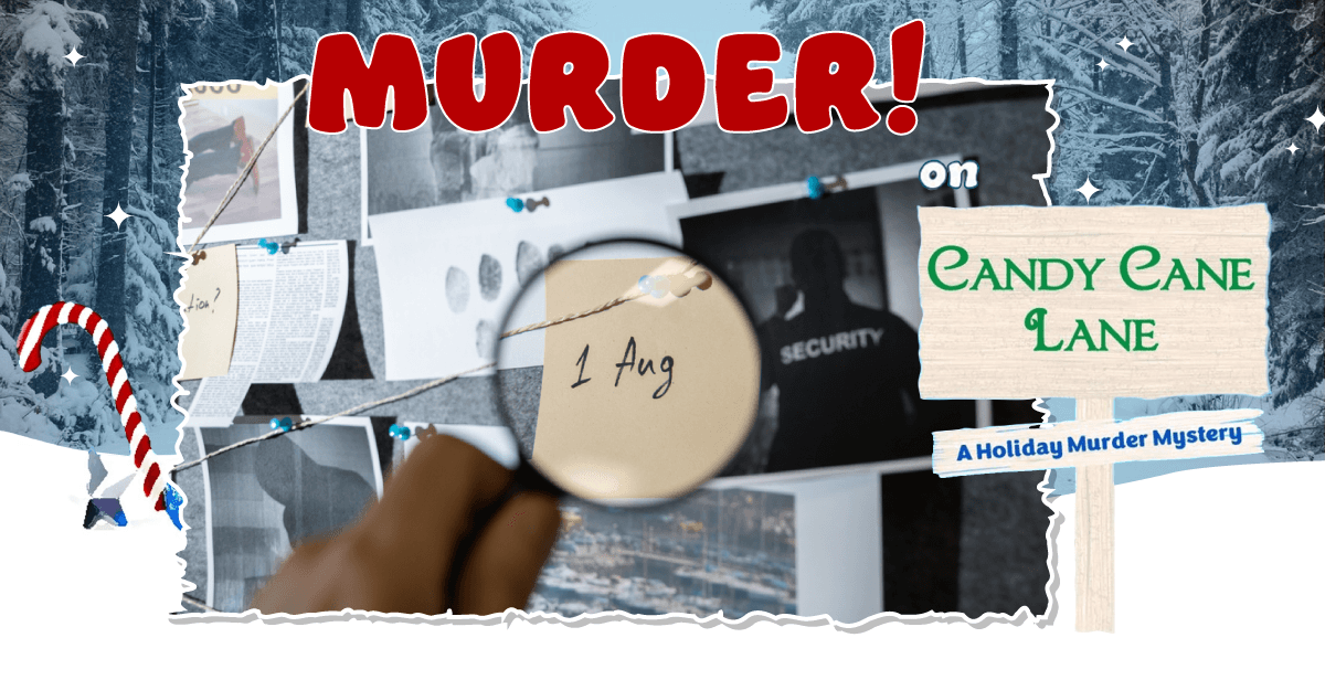 Virtual Murder on Candy Cane Lane Mystery