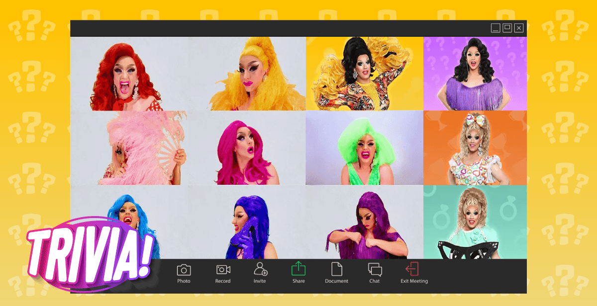 Virtual Holiday Drag Queen Trivia