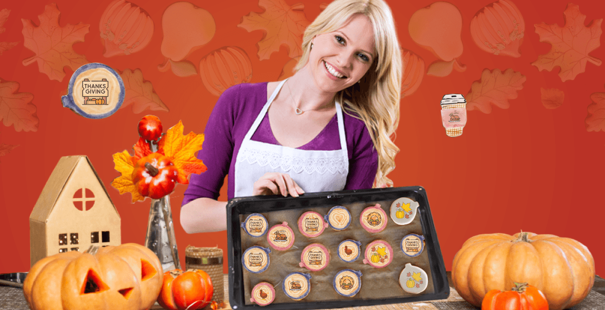 Virtual Thanksgiving Cookie Decorating