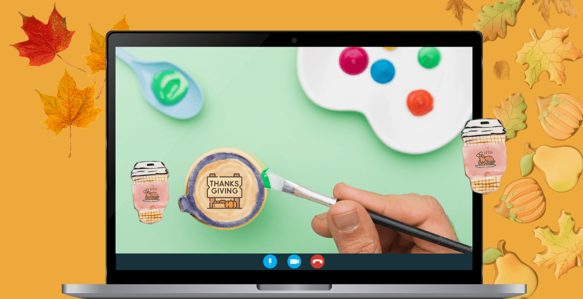 Virtual Thanksgiving Cookie Decorating