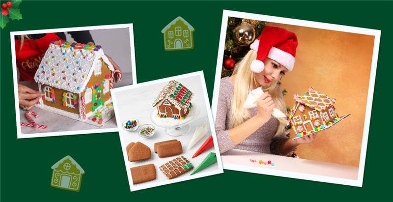 Virtual Gingerbread House Decorating
