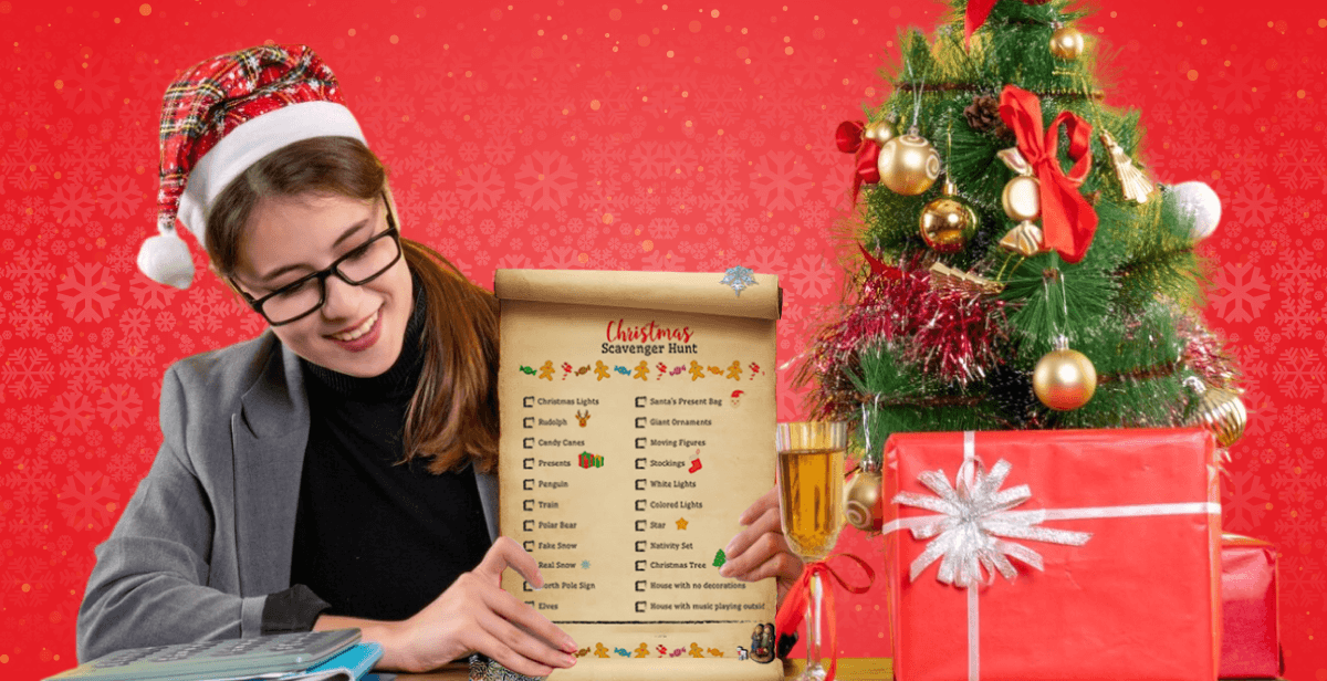 Virtual Christmas Scavenger Hunt