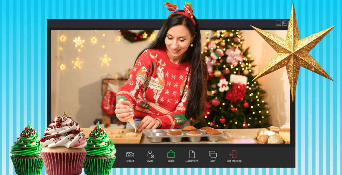 Virtual Christmas Cupcake Decorating