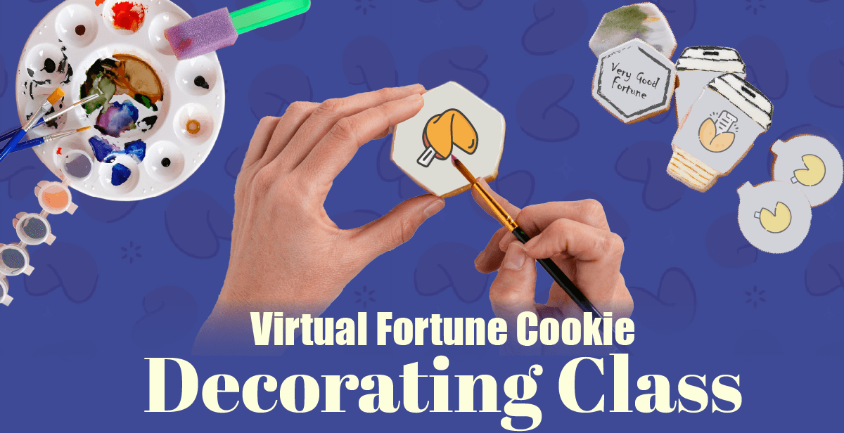 Virtual Fortune Cookie Decorating Class