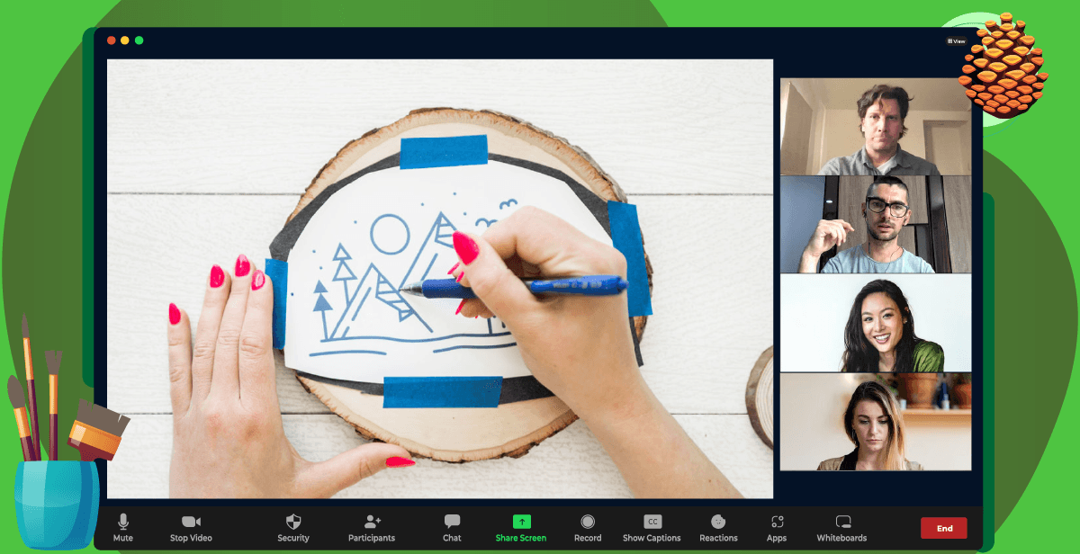 Virtual Wood Burning Class