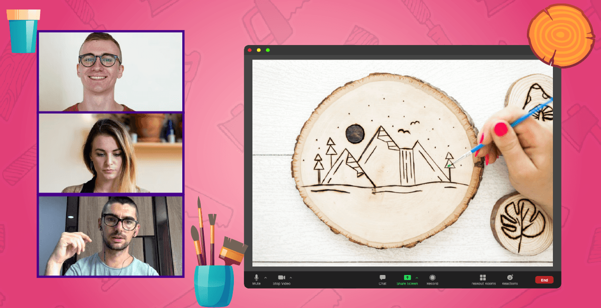 Virtual Wood Burning Class
