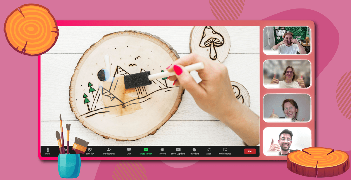 Virtual Wood Burning Class