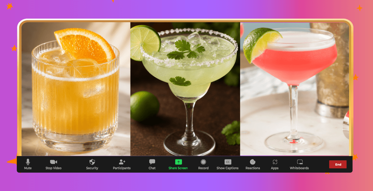 Virtual Cocktail Class – Cheers to Team Building!